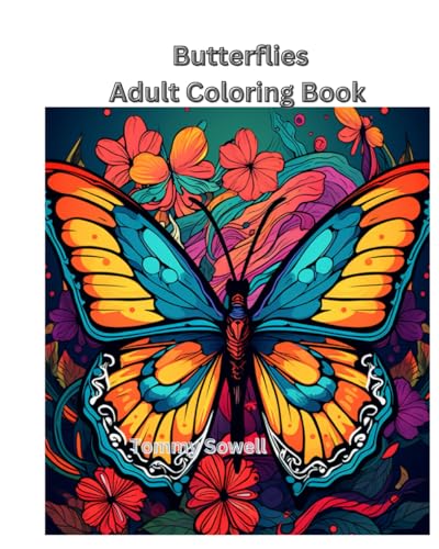 Butterflies Adult Coloring Book von Independently published